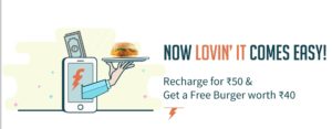 Freecharge - free - burger