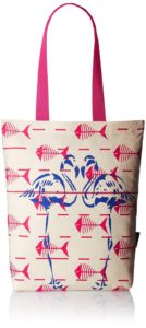 Kanvas Katha Women's Zipped Fashion Canvas Tote