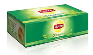 Lipton Pure and Light Green Tea Bags, 130g (100 Pieces)