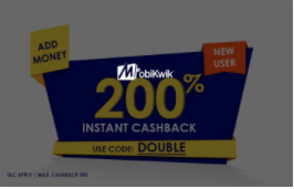 mobikwik 80 cashback on 40