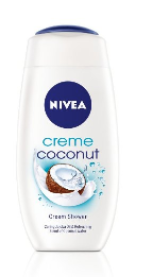 Nivea coconut shower cream