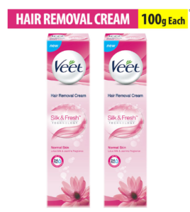 snapdeal-buy-veet-hair-removal-cream-normal-skin-100-g-pack-of-2-at-rs-174-only