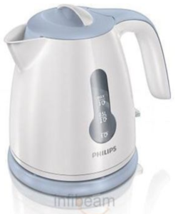 Philips mini kettle HD4608 (White)