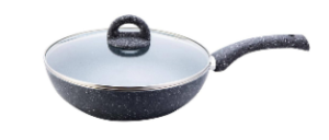 Wonderchef Granite Wok with Lid