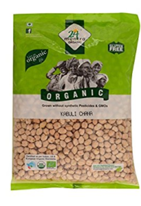 24 Mantra Organic Kabuli Chana (White Chick Peas), 1kg