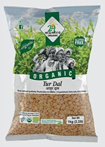 24 Mantra Organic Tur Dal, 1kg