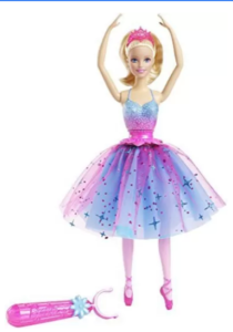 Barbie Dance & Spin Ballerina Doll (Multicolor)