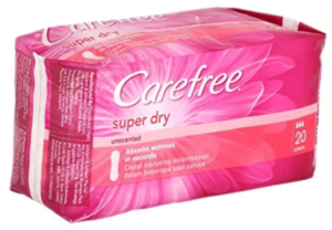 Carefree Super Dry Panty Liners - 20 Piece