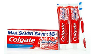 Colgate Toothpaste Maxfresh Spicy Fresh - 300 g (Red Gel - Saver Pack)