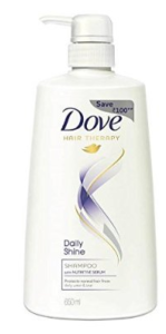 Dove Daily Shine Shampoo 650ml