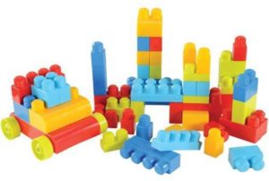 Flipkart - Buy Mega Bloks Big Building Bag CYP72  (Multicolor) at Rs 557 only