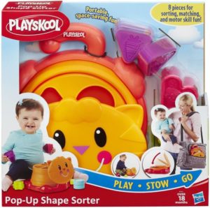 Flipkart - Buy Playskool Pop up Shape sorter  (Orange) at Rs 449 only