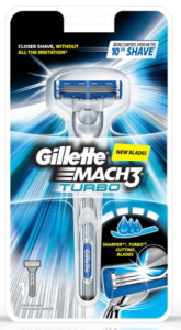 Gillette Mach 3 Turbo Manual Shaving Razor