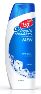 Head & Shoulders Cool Blast Shampoo 180ml