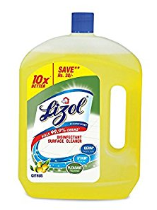 Lizol Disinfectant For Cleaner Citrus, 2 L