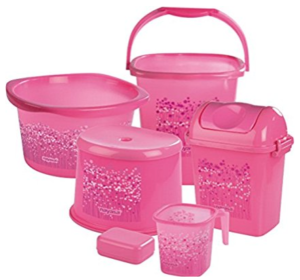 Nayasa Funk 6 Piece Set Deluxe Bucket (Pink)