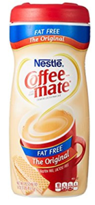 Nestle Cofeemate Chocolate, Fat Free, 453g