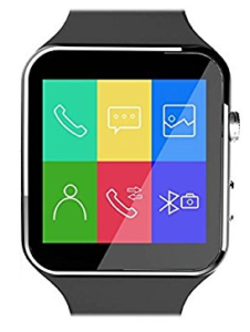 Noise Edge (Black) Bluetooth Smart Watch with Camera & SIM Card Support