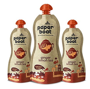 Paper Boat Ginger Lemon Iced Tea, 250ml (Pack of 3)