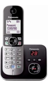 Paytm - Buy Panasonic PA-KXTG6821 Cordless Landline Phone with Answering Machine (Silver) at Rs 3475