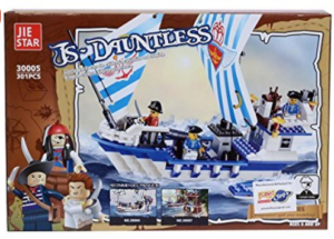 Planet of Toys Js-Dauntless Building Blocks Set (301 Pcs)