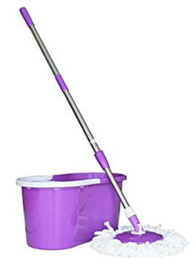 Princeware 6207 360-Degree Magic Mop (Purple)