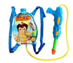 Sunshine Gifting Holi Water Gun with Pressure with Back Holding Tank (1.0 L)