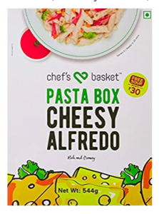 Chef's Basket Pasta Box, Cheesy Alfredo, 544g