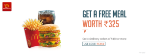 Freecharge Food Carnival- McDelivery