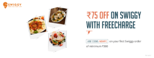 Freecharge Food Carnival- Swiggy