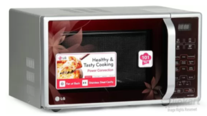 LG 21 L Convection Microwave Oven (MC2143BPP, Silver)