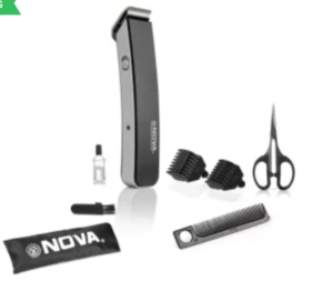 Nova Rechargeable Trimmers at Flat Rs.299 