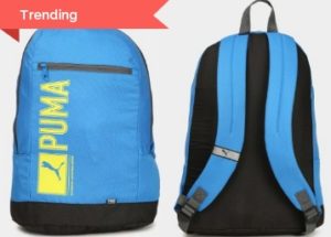 Puma Unisex Blue Laptop Backpack