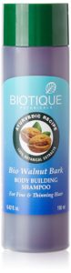 Amazon- Buy Biotique Walnut Bark Body Building Shampoo