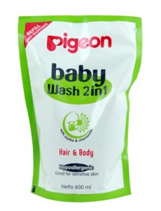 Amazon- Buy Pigeon BABY WASH 2IN1 600ML REFILL