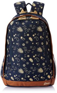 Amazon Gear Triumph 26 ltrs Navy Blue and Beige Casual Backpack