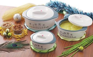 Flipkart Cello Hot Meal Casserole Set (500 ml, 850 ml, 1500 ml)