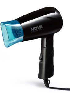 Nova Silky Shine 1200 W Hot And Cold Foldable NHP 8100/05 Hair Dryer for Rs 349