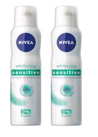 Paytm- Buy Nivea Whitening Sensitive Deo pack of 2