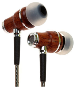 Symphonized NRG 2.0 Premium Genuine Wood In-ear Noise-isolating Headphones