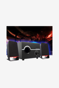 TataCliq - Buy Ambrane SP-200 2.1 Channel Multimedia Speaker (Black) at Rs 699 only