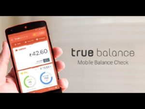 True Balance app- Get 20% cashback on Recharge of Rs 50 or more (Max Rs 20)