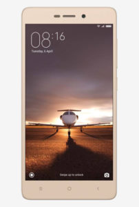 Xiaomi Redmi 3S Prime 4G Dual SIM 32 GB (Gold) for Rs 8999