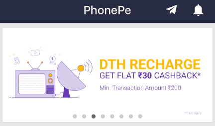 phonepe dth recharge