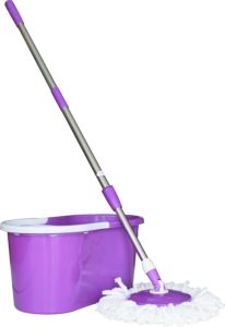 Amazon- Buy Princeware 6207 360-Degree Magic Mop (Purple) for Rs 699 only