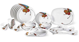 Borosil Melamine Vibgyor Fidenza Dinner Set