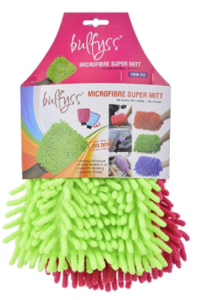 Bulfyss Pack of 2 Microfiber Dusting Cleaning Glove