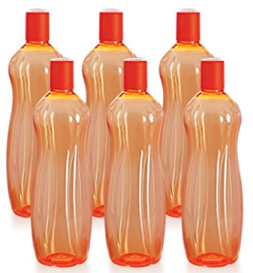 Cello Sipwell PET Bottle Set, 1 Litre, Set of 6