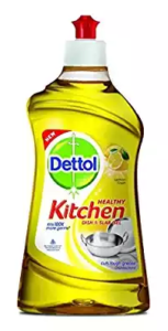 Dettol Kitchen Dish and Slab Gel - 400 ml (Lemon Fresh)