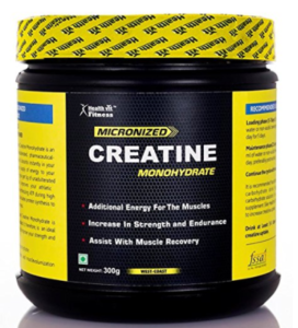 Healthvit Fitness Micronised Creatine Monohydrate Powder